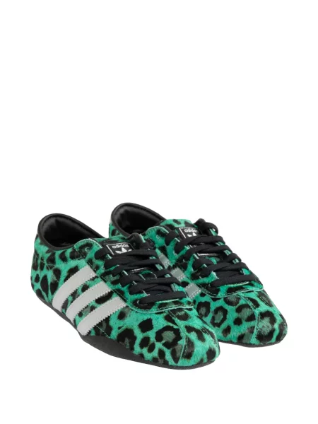 Sneakerși Adidas Campus cu model leopard negru