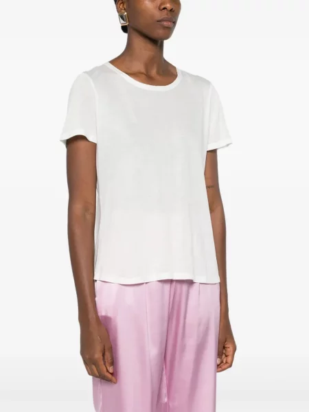 Tricou Purotatto scurt alb