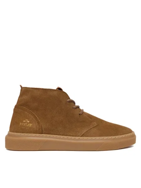 REPLAY Sneakers deschis maro