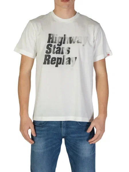 Tricou Replay alb