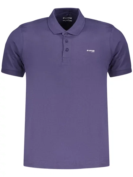 Tricou polo Lotto albastru