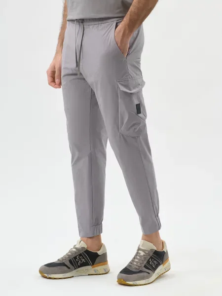 Штани Boss сірі