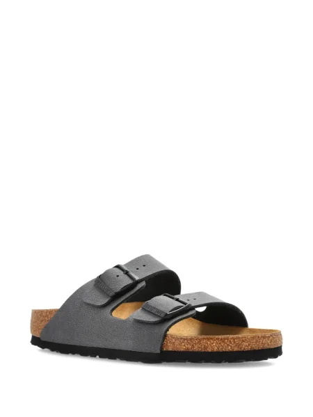 Sandale Birkenstock cu cataramă gri