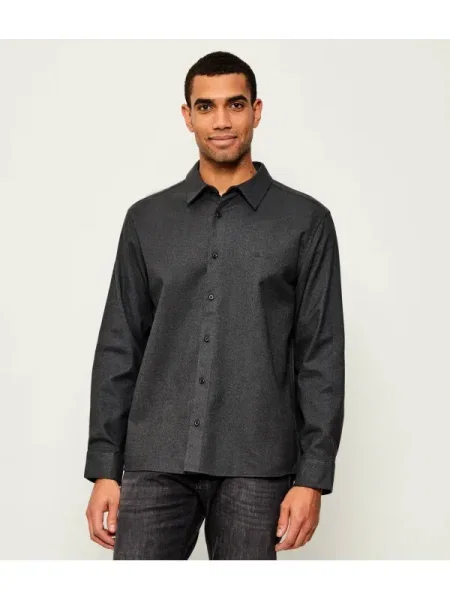 Calvin Klein Cămașă amestecat negru