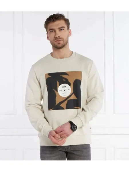 BOSS BLACK Hanorac Soleri 88 | Relaxed fit negru