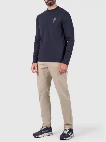 Лонгслив Karl Lagerfeld синий