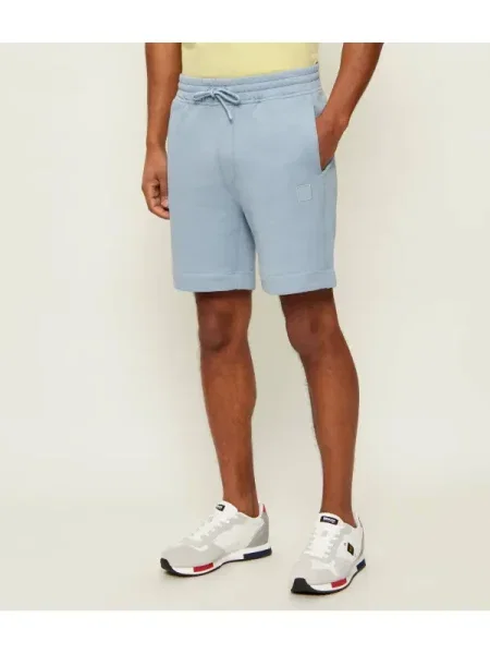 BOSS ORANGE Pantaloni scurți Sewalk albastru