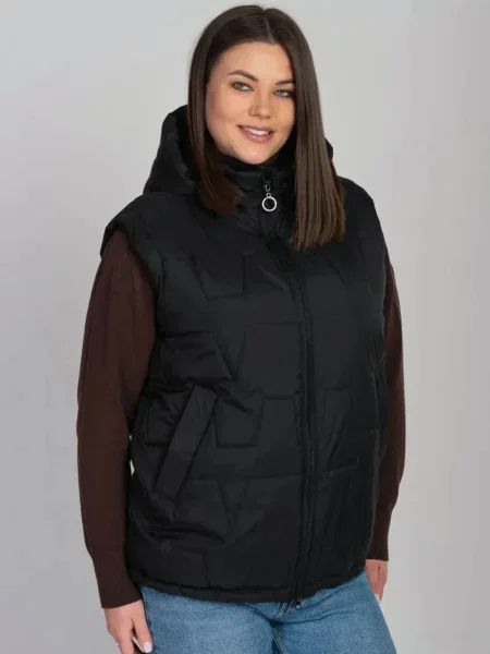 Жилет з утеплювачем UVENTUM чорний
