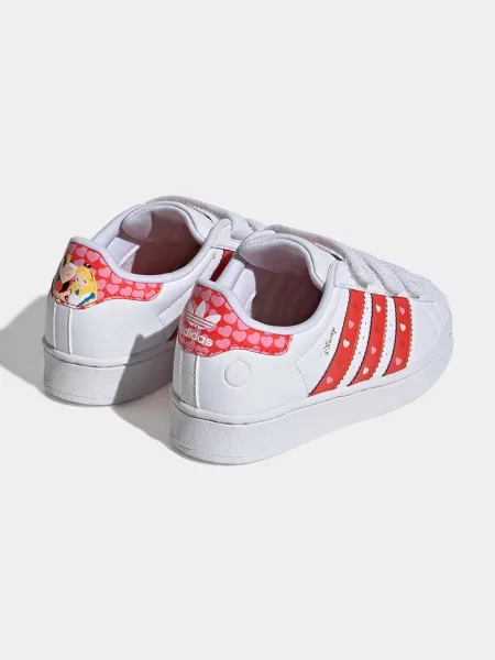 ADIDAS ORIGINALS Sportcipő Disney Superstar LED LIGHTS rózsaszín / piros / fekete fehér