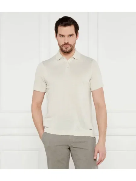 Joop! Polo Maliosor | Modern fit | cu adaos de in bej