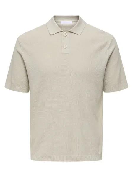 Only & Sons Tricou polo Tony bej