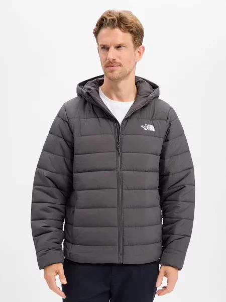 The North Face kurtka przeciwdeszczowa Mężczyźni S szary