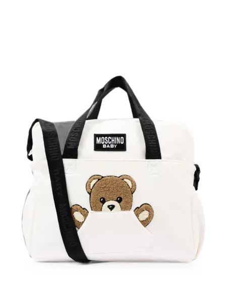Torba dziecięca Moschino biała