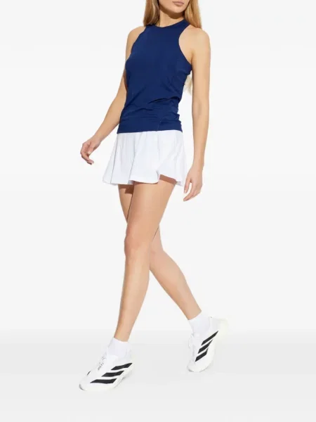Prugasta tenis suknja hlače Adidas s printom crvena