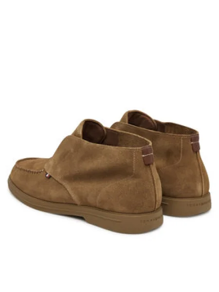Členková obuv Tommy Hilfiger Moc T hnedá
