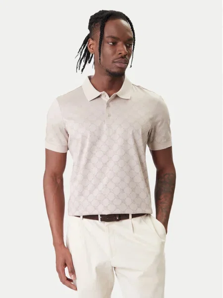 JOOP! Tricou polo Jesse maro