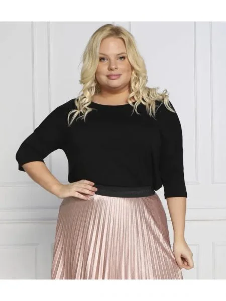 Persona by Marina Rinaldi Bluză VILMA plus size negru