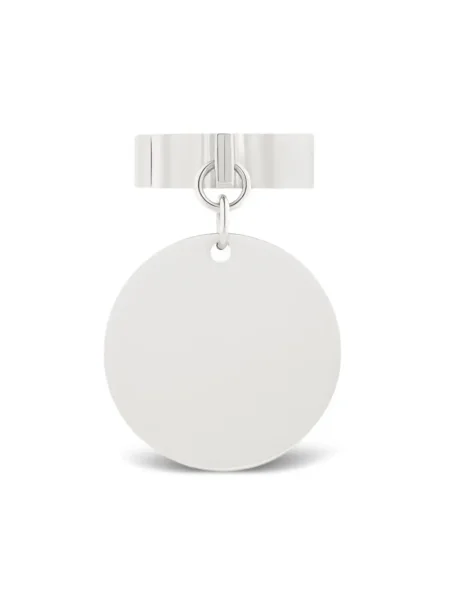 Inel Courreges argintiu