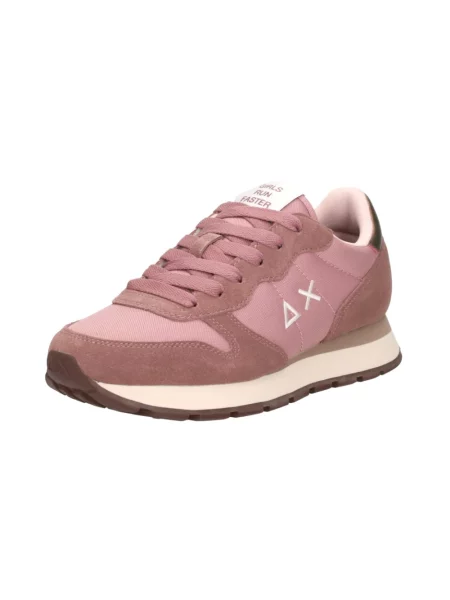 Sneakersy Sun68 skórzane różowe