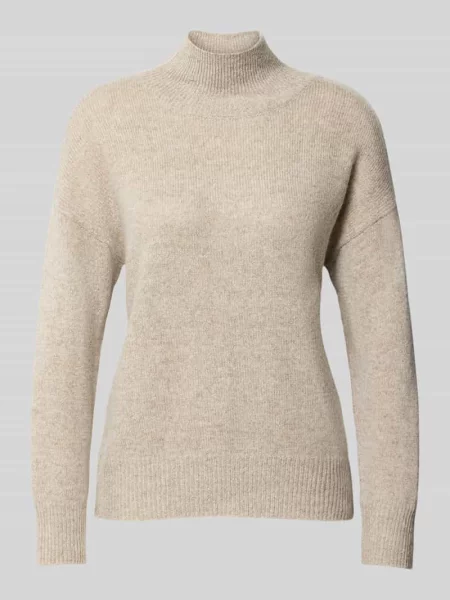 Sweter dzianinowy z mieszanki kaszmiru z domieszką wełny Model Nina' 0039 Italy