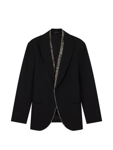 Costum Giorgio Armani cu rever negru