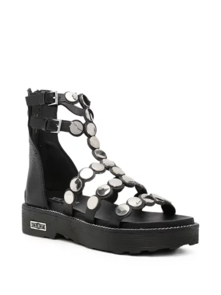 Sandale Cult din piele negru