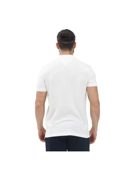 Tommy Jeans polo gładki biały