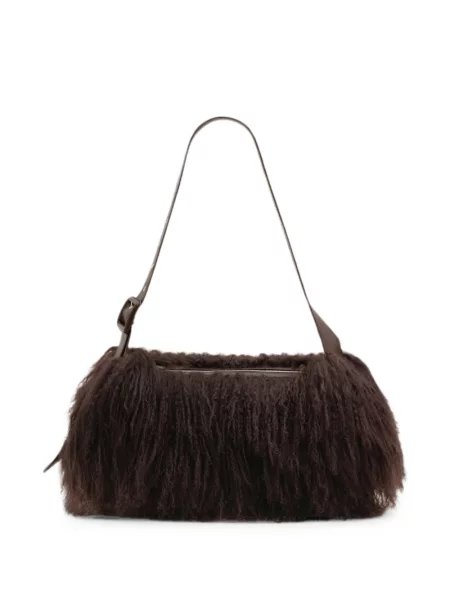Crossbody taška Ami Paris hnedá