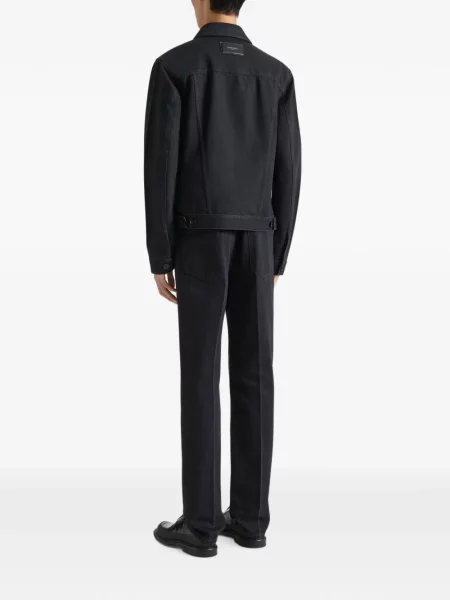 Blugi drepți Givenchy negru