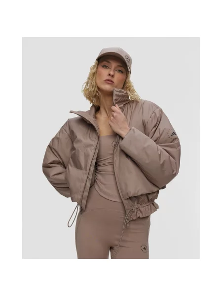 Jachetă Pentru Femei Adidas By Stella Mccartney maro