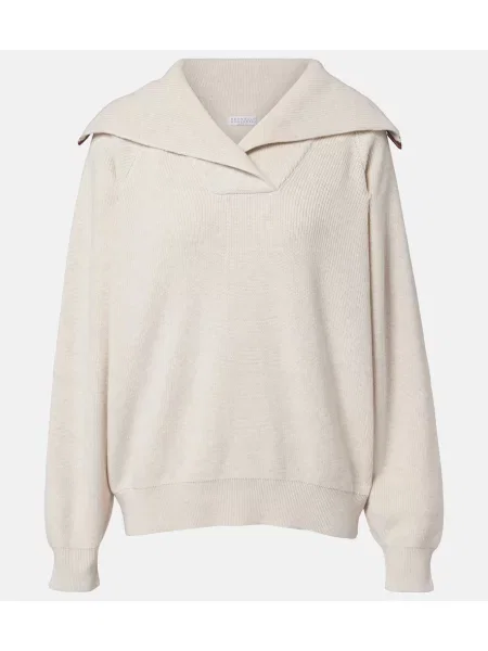 Pulover Brunello Cucinelli bej