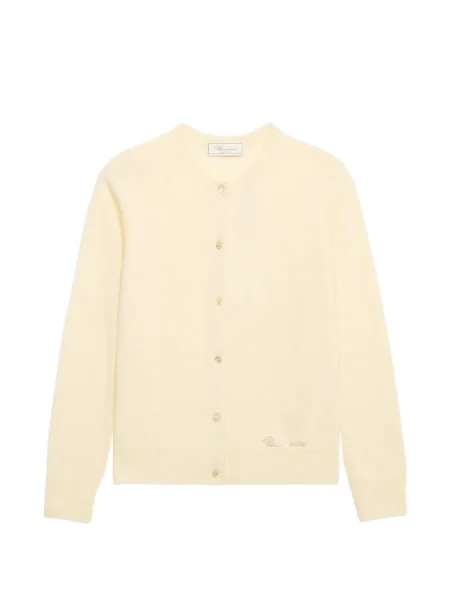 Cardigan Blumarine cu broderie din cașmir