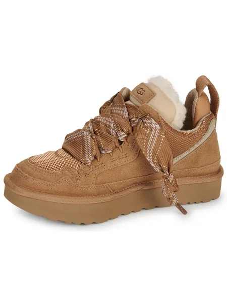 Pantofi Ugg de lână maro