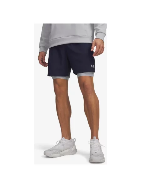 Szorty damskie Under Armour Vanish Woven granatowy XS niebieskie
