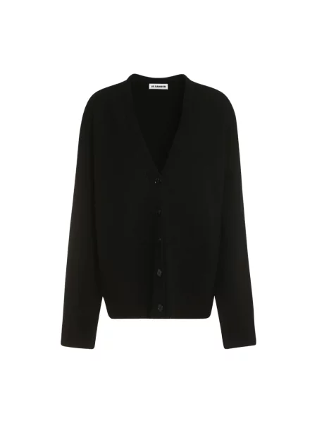 Kardigan Jil Sander czarny