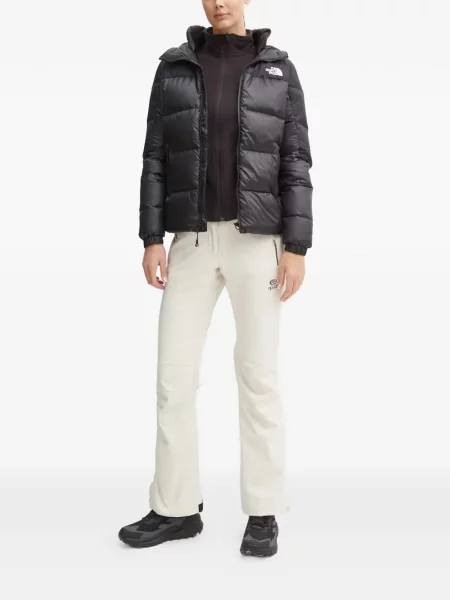 Geacă The North Face cu glugă negru