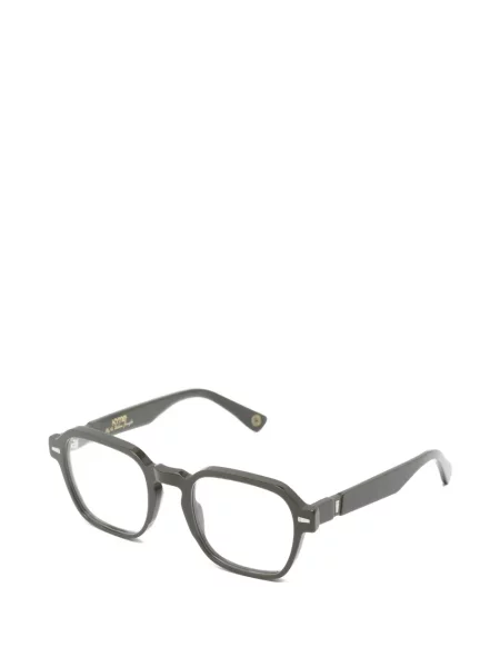 Ochelari de soare Kyme cu imprimeu geometric verde