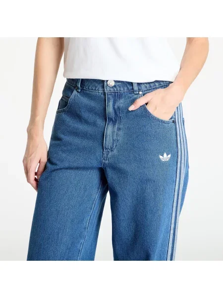 Дънки adidas Originals DENIM 3S PANT синьо
