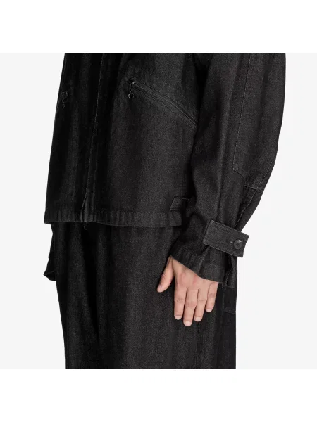Jachetă Denim Blouson Black L negru