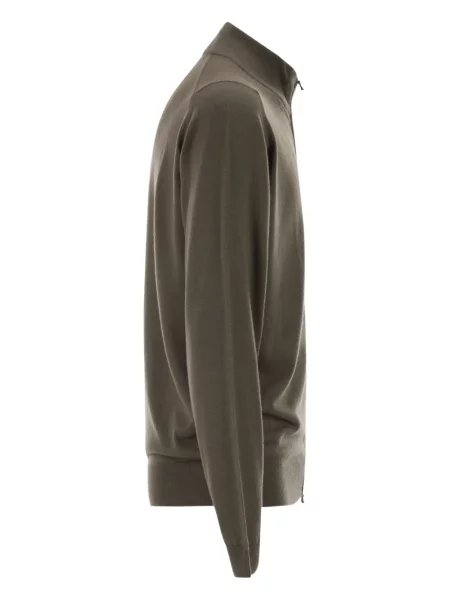 Cardigan John Smedley verde