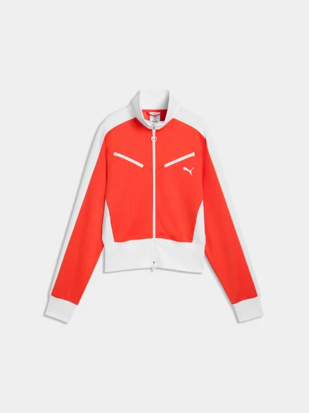 Куртка Puma ретро для бігу червона