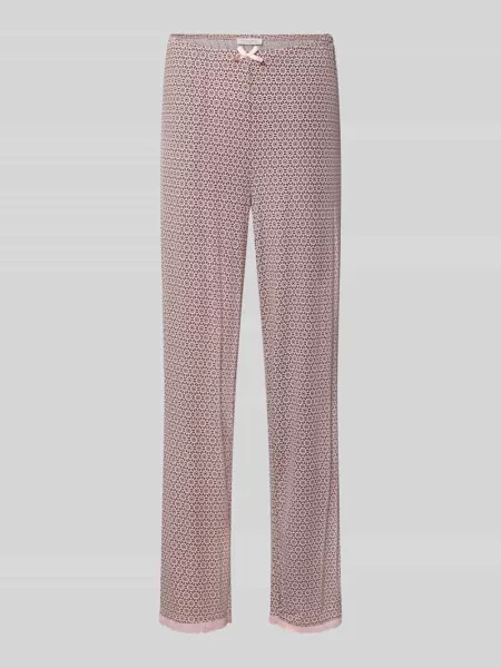 Spodnie od piżamy o kroju relaxed fit z mieszanki Christian Berg Woman
