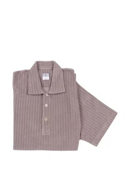 Tricou polo Fedeli tricotate
