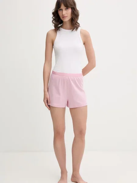 Tommy Hilfiger pyžamové šortky růžové