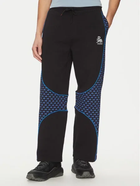 HUGO Спортивні штани Dinodie_RB чорний