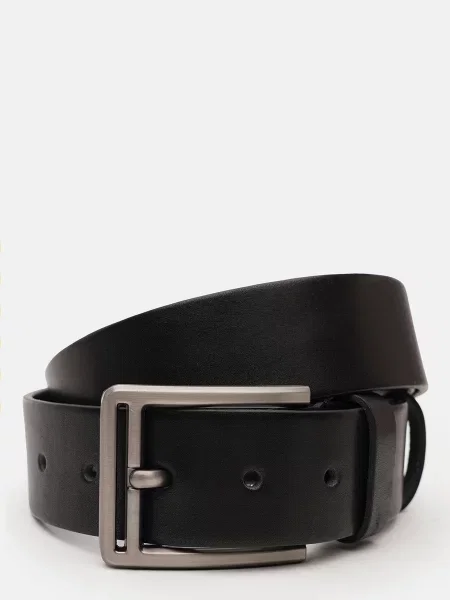 Кожаный ремень Borsa Leather черный