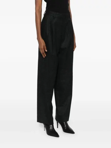 Pantaloni Toteme plisate negru