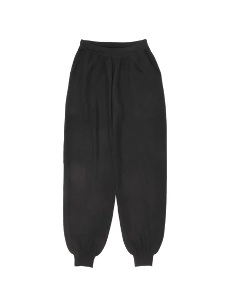 Pantaloni Frenckenberger din cașmir alergare negru