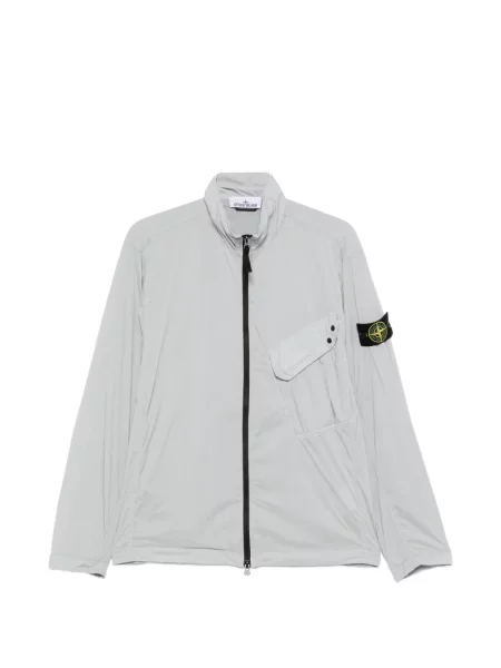Geacă Stone Island cu strasuri gri