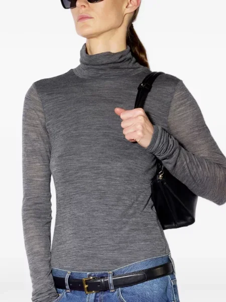 Lung tricou Liviana Conti gri